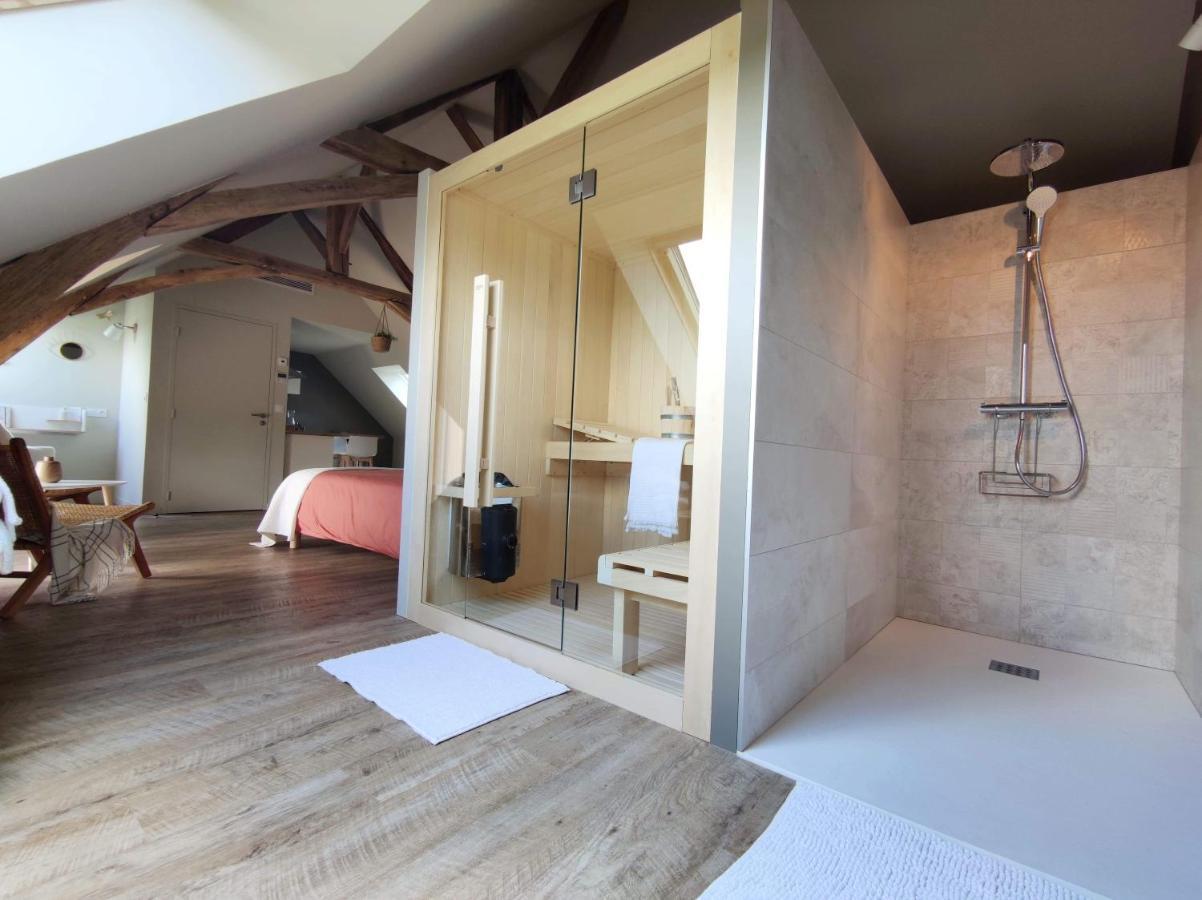 Saint-Ouen-Des-Toits La Douce Halte - Gites Avec Spa Ou Sauna מראה חיצוני תמונה