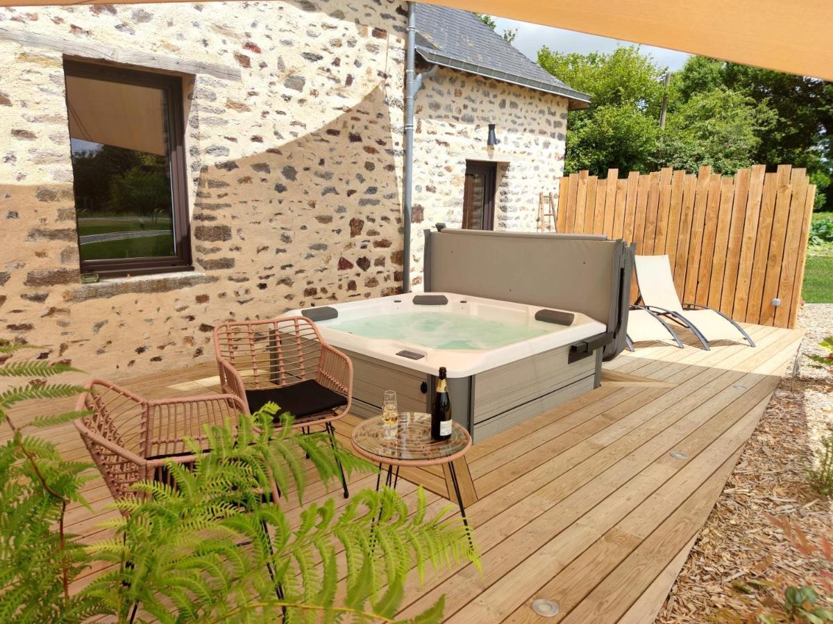Saint-Ouen-Des-Toits La Douce Halte - Gites Avec Spa Ou Sauna מראה חיצוני תמונה