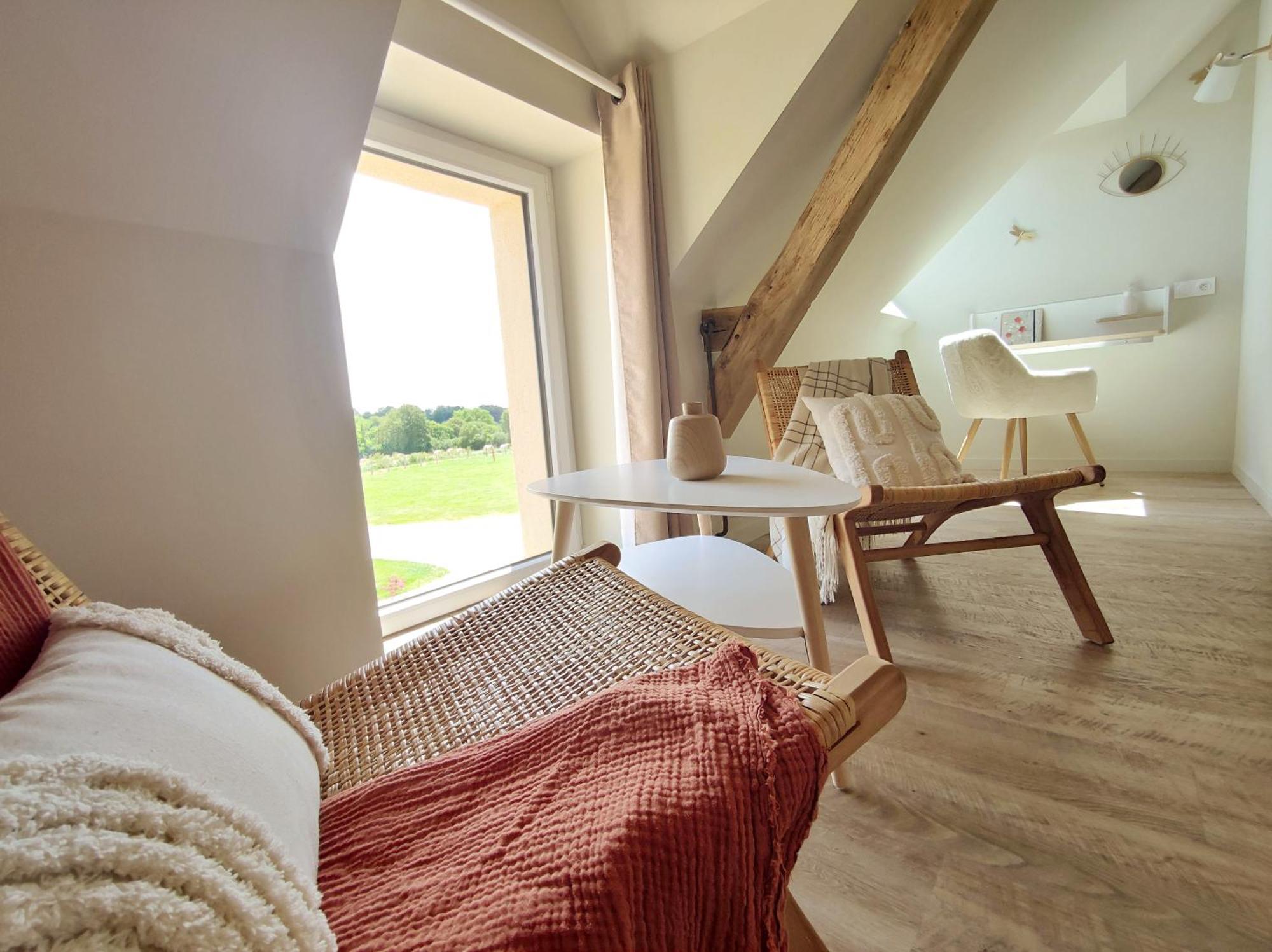 Saint-Ouen-Des-Toits La Douce Halte - Gites Avec Spa Ou Sauna מראה חיצוני תמונה