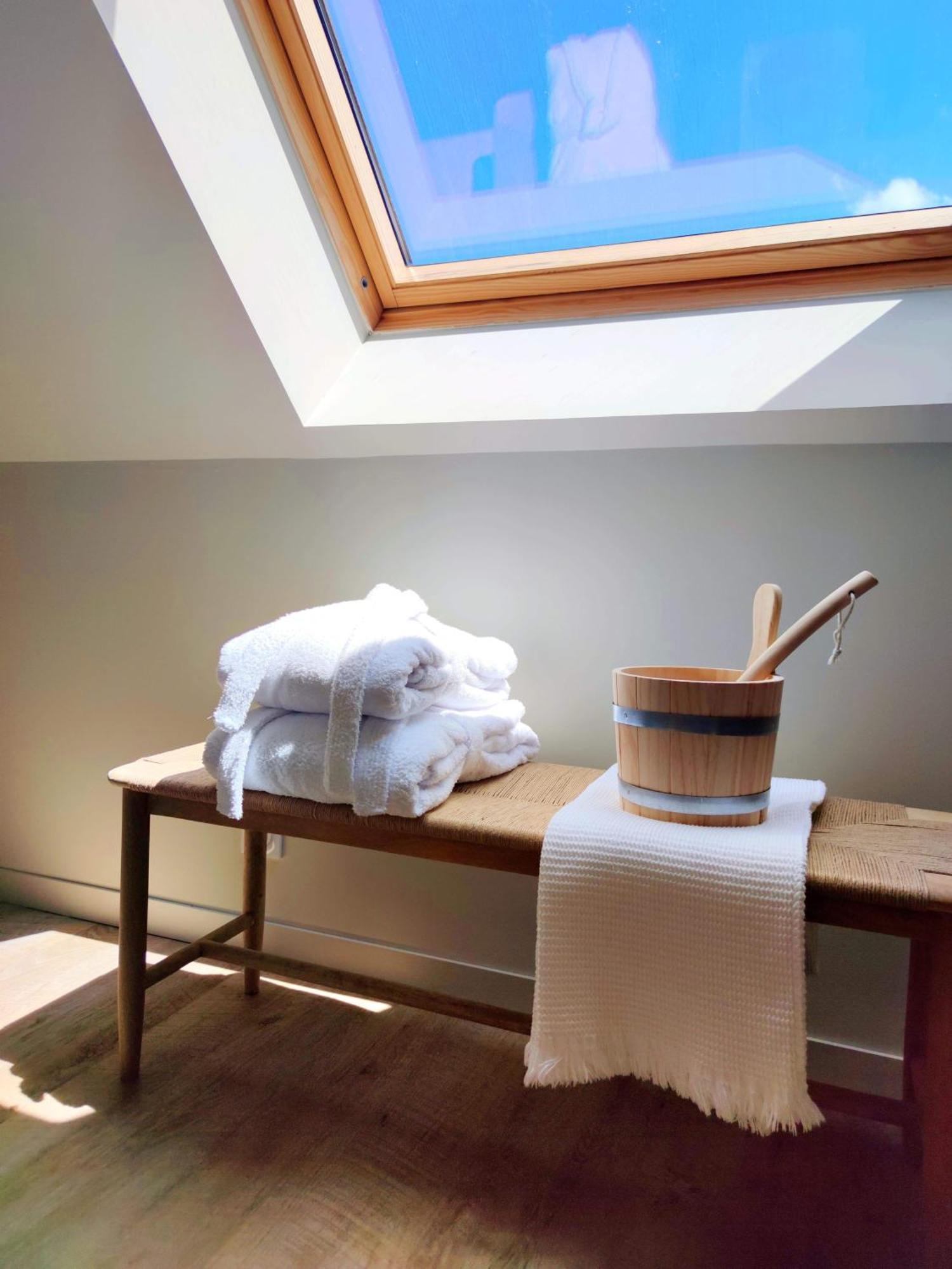 Saint-Ouen-Des-Toits La Douce Halte - Gites Avec Spa Ou Sauna מראה חיצוני תמונה